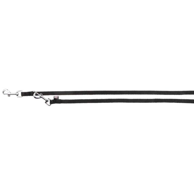 Trixie Classic Adjustable Leash Black L-XL 2.00m/25mm