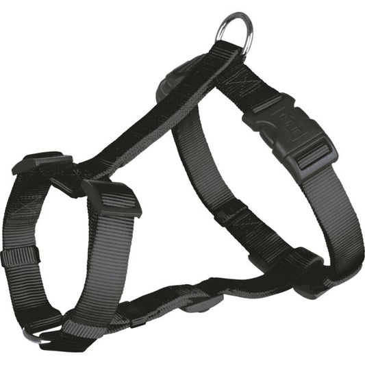 Trixie Classic H Harness Black S-M 40-65cm/15mm
