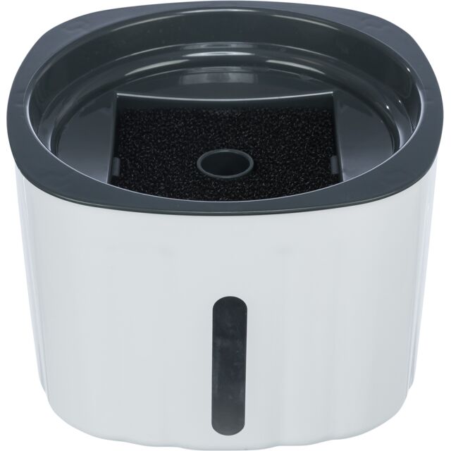 Trixie Drinking Fountain Flower White/Grey For Dog & Cats 2L 18.5x13x18.5cm