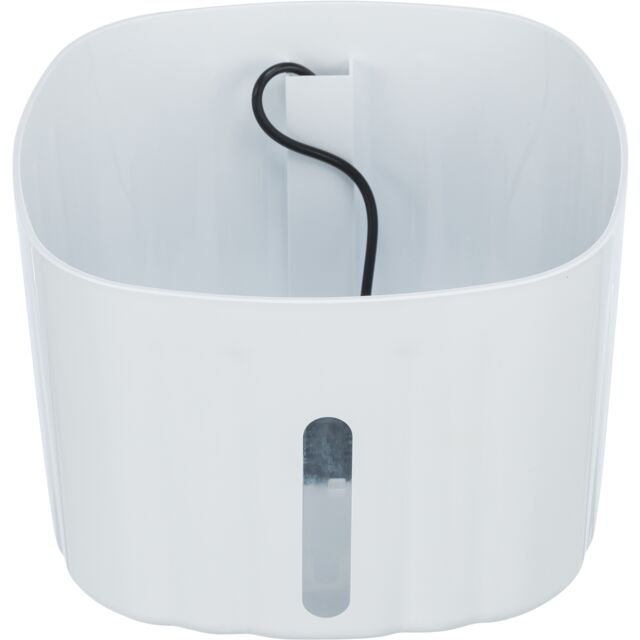 Trixie Drinking Fountain Flower White/Grey For Dog & Cats 2L 18.5x13x18.5cm
