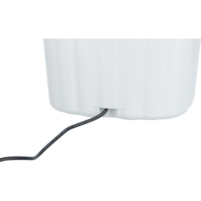 Trixie Drinking Fountain Flower White/Grey For Dog & Cats 2L 18.5x13x18.5cm