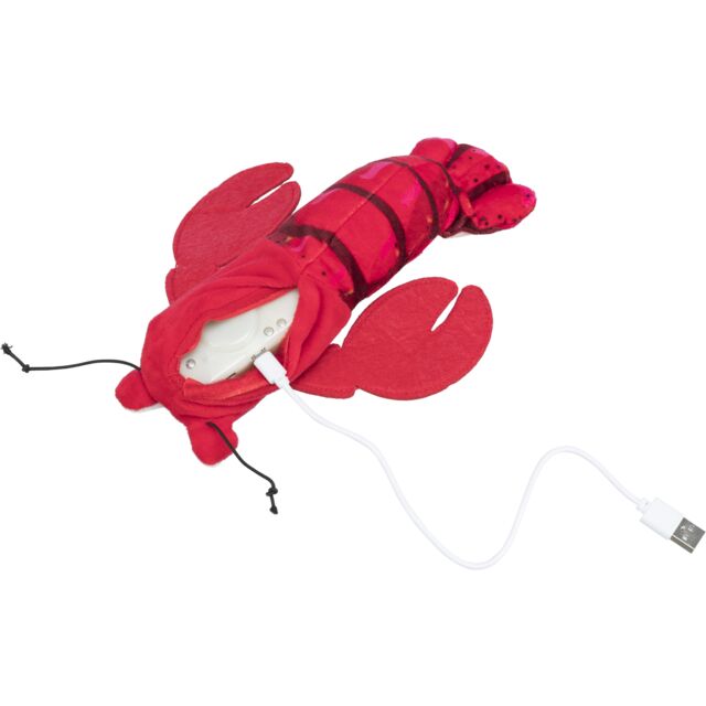 Trixie Wiggly Lobster Cat Toy 23cm