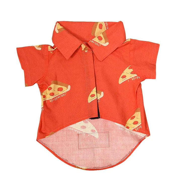 Mutt of Course Pepperoni Pizza Shirt For Your Furry Friend