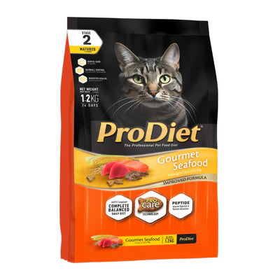 ProDiet Stage 2 Gourmet Seafood Cat Food 1.2kg