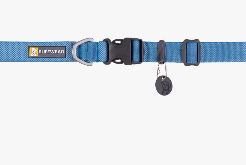 Ruffwear Hi & Light Collar For Dogs Blue Dusk