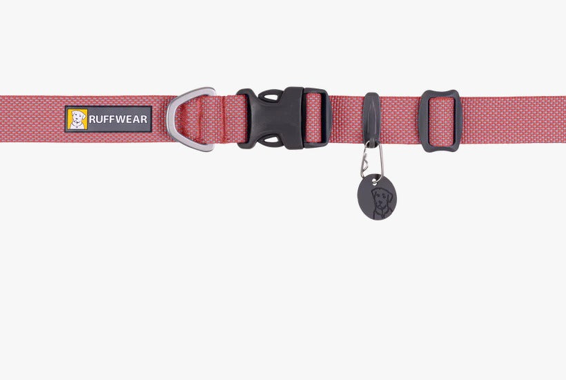 Ruffwear Hi & Light Collar For Dogs Salmon Pink
