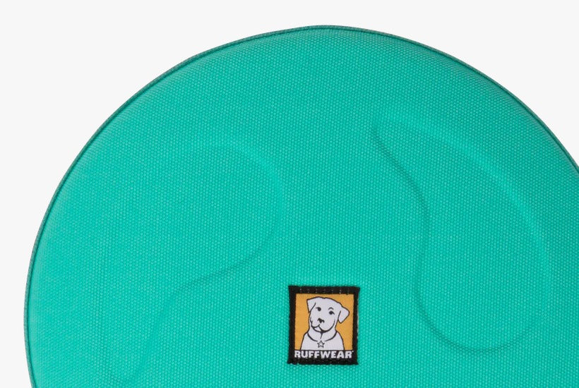 Ruffwear Hover Craft Flying Disc Toy for Dogs 9inch (23cm) - Aurora Teal