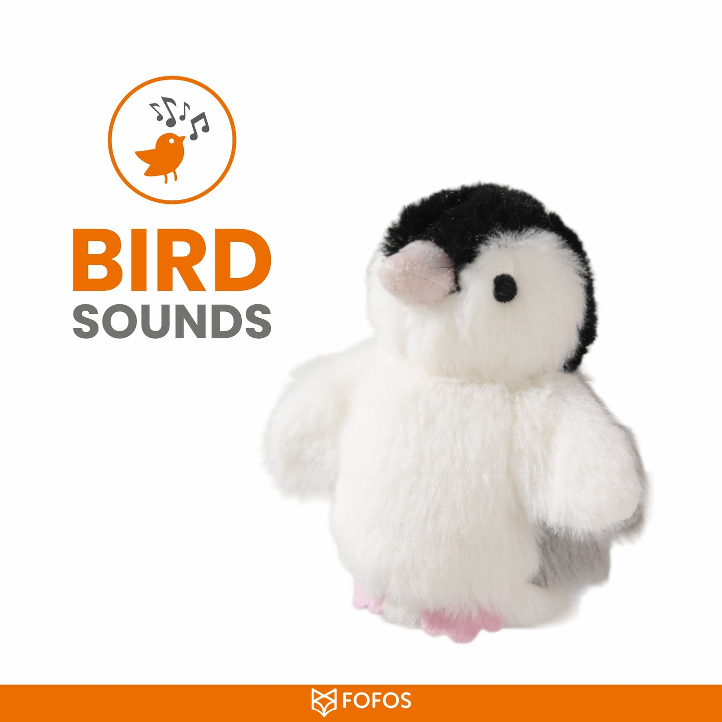 FOFOS Swinging Penguin Dog Toy 10.5x7x8cm