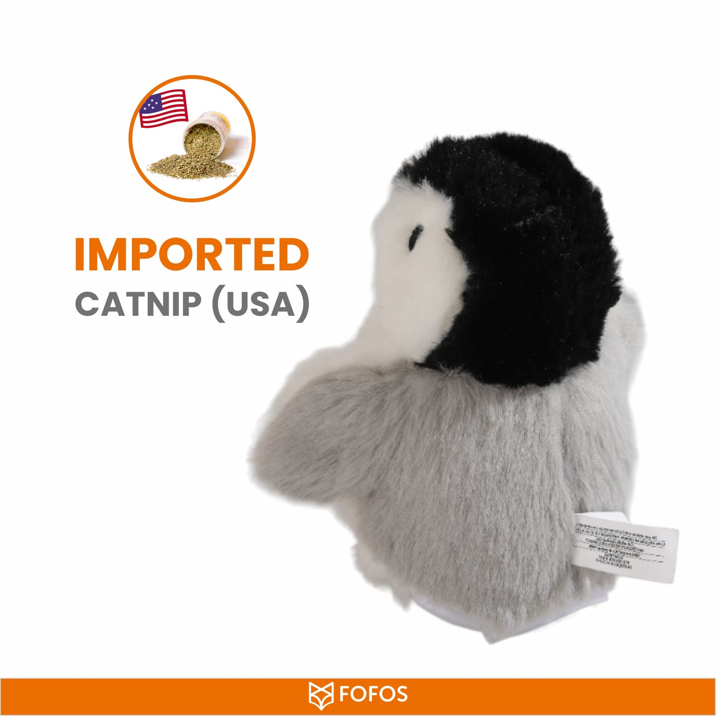 FOFOS Swinging Penguin Dog Toy 10.5x7x8cm
