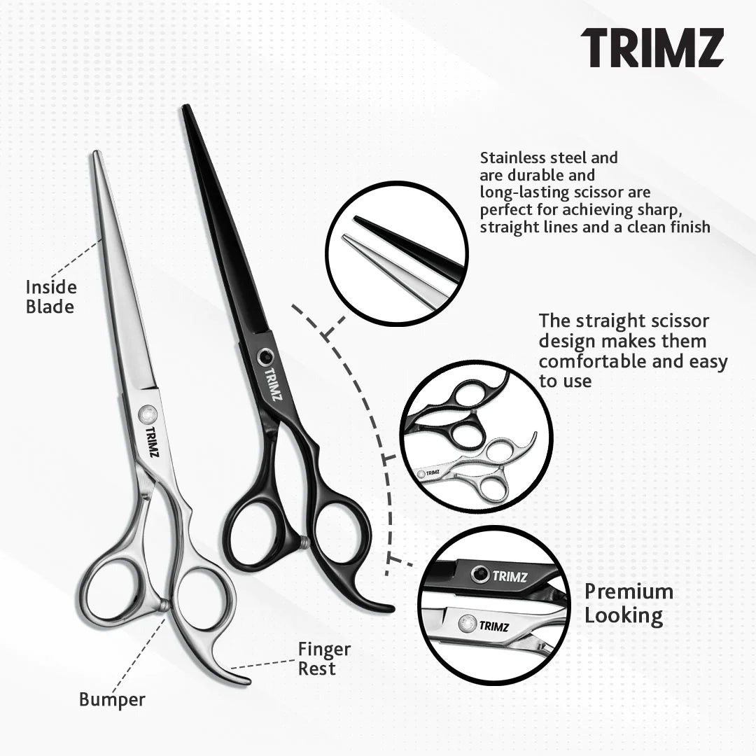 Trimz Straight Scissors 7inch