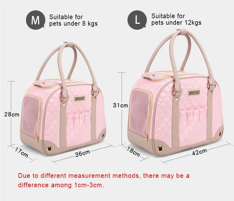 Truelove Chic Pet Travel Handbag For Cats & Puppies