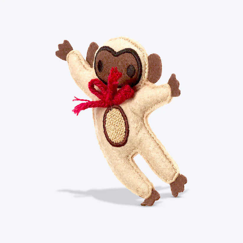Trixie Monkey Fabric Catnip Cat Toy 12cm