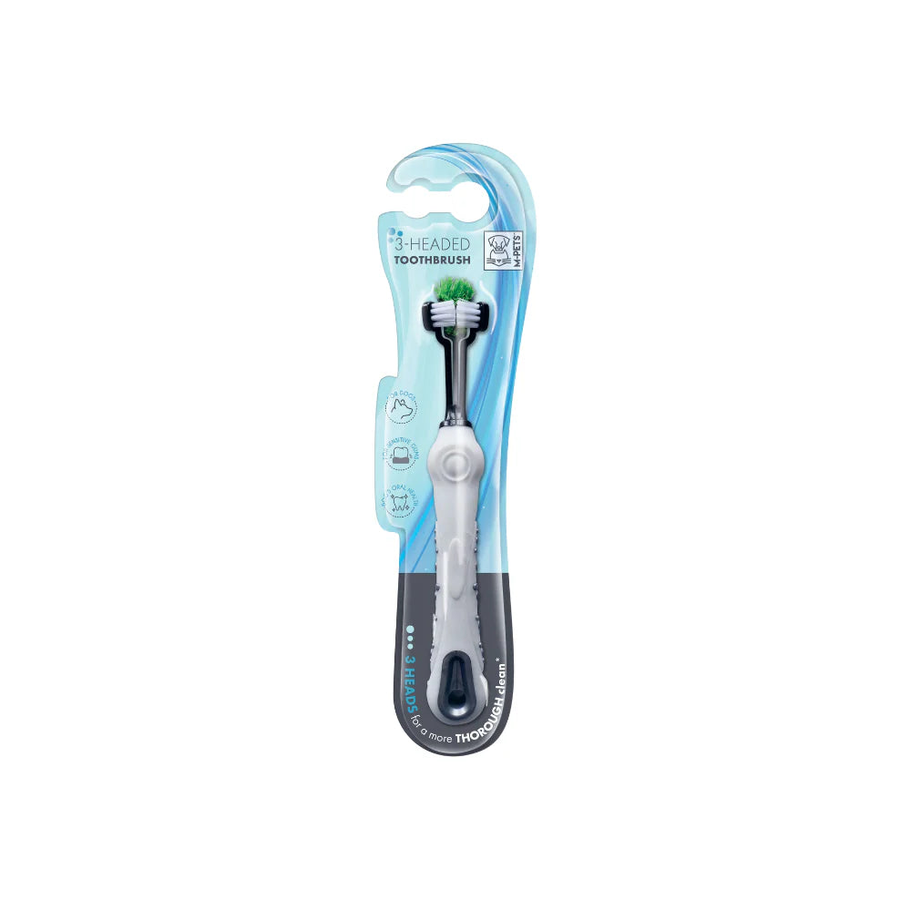 M-Pets 3 Headed Toothbrush