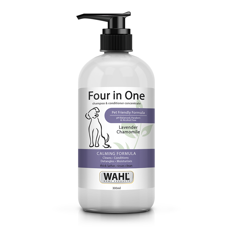 Wahl Four in One Shampoo Levander Chamomile Calming Formula for Dogs