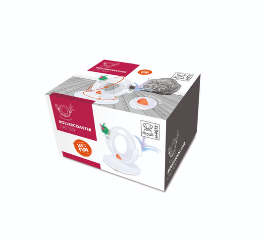 M Pets Rollercoaster Toy for Cats 30x20.8x22.5cm