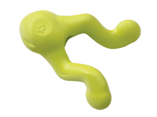 West Paw Zogoflex Tizzi Fetch Play Toy for Dogs - Granny Smith