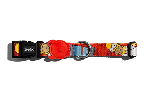 Zee dog Homer Simpson Adjustable Dog Collar Small