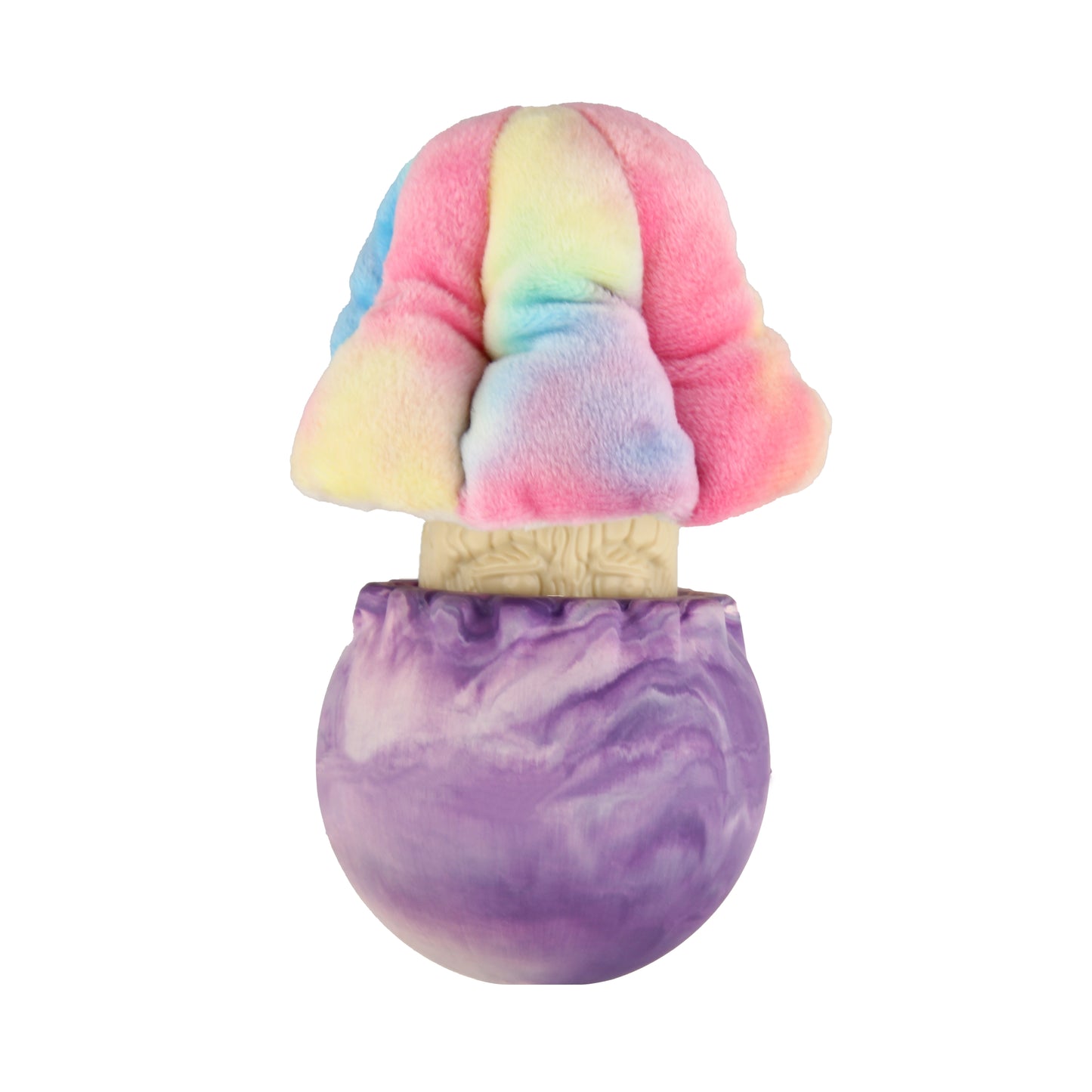 Gigwi Magical Plants Bright Mushroom Treat Dispenser Dog Toy