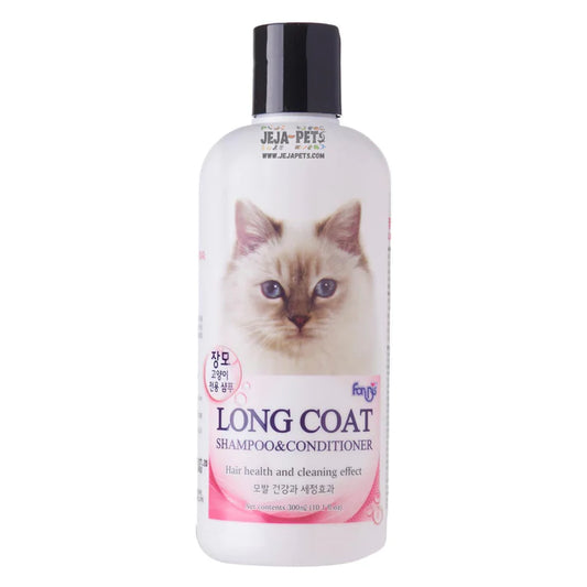 Forbis Forcans Long Coat Hair Health and Cleaning Effect Shampoo & Conditioner For Cats 300ml