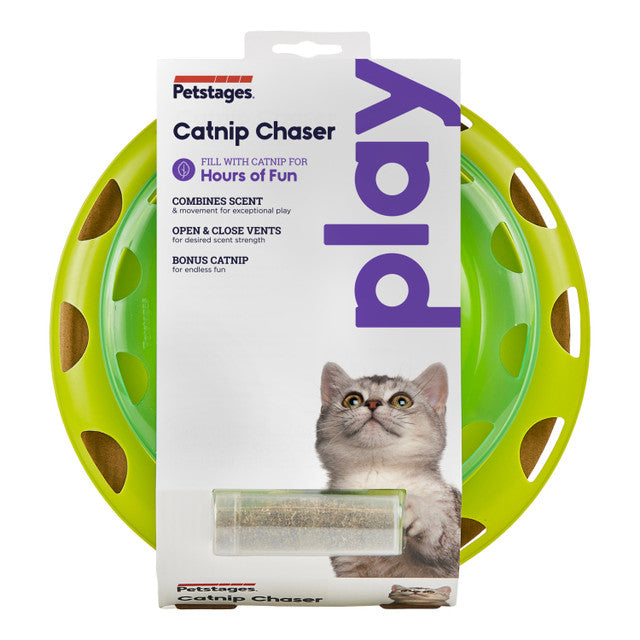 Petstages Catstages Catnip Chaser Independent Cat Play Toy