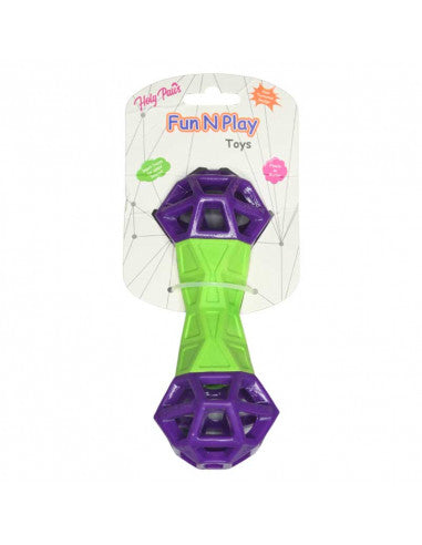 Holy Paws Fun N Play Dumbell Toy For Dog Assorted