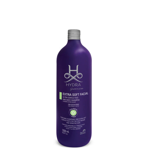 Hydra Groomer’s Extra Soft Facial Vegan & Cruelty-Free Shampoo For Dogs & Cats 1 litre