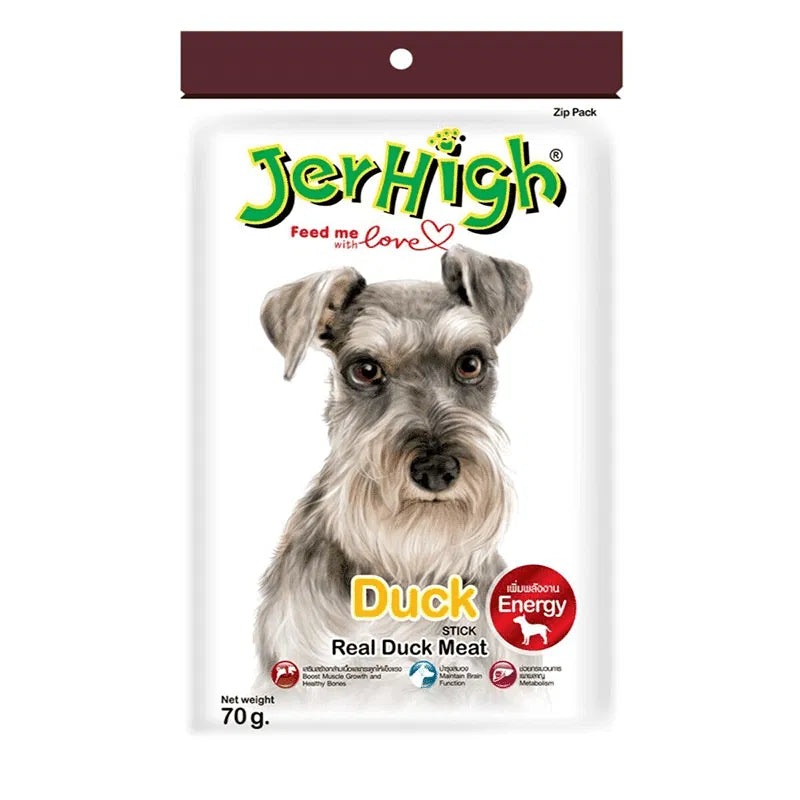 Jer high Duck Stick Dog Treats Made with Real Duck Dog Treat 70g