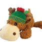 Kong Christmas Collection Holiday Cozie Reindeer Dog Toy Medium 21.8cmx10.16x5.84cm