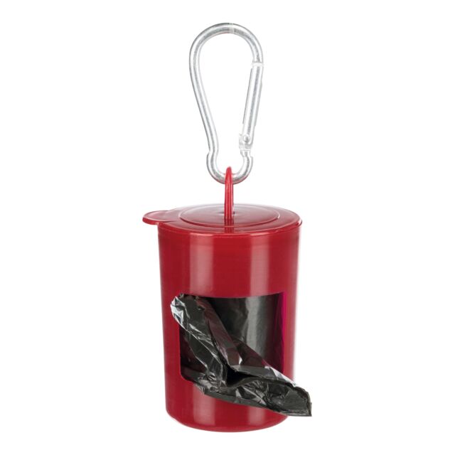 Trixie Poop Bag Dispenser For Dogs 2 Rolls of 20 Bags