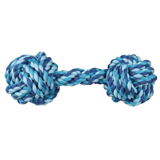 Trixie Rope Dumbbell Various Colors Toy For Dogs 20cm Assorted