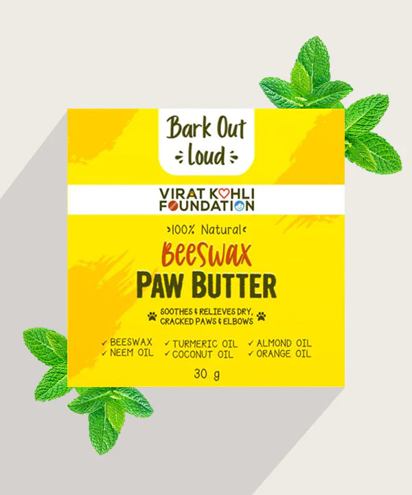 Vivaldis Bark Out Loud 100% Natural Beeswax Paw Butter For Dogs & Cats 30g