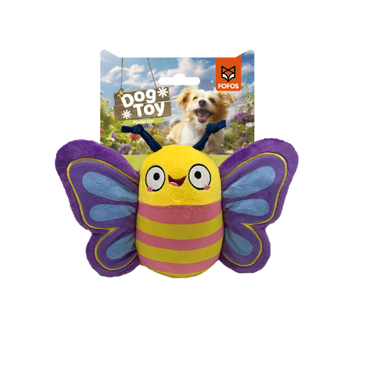 FOFOS Garden Butterfly Dog Toy 26 x 6 x 15 cm