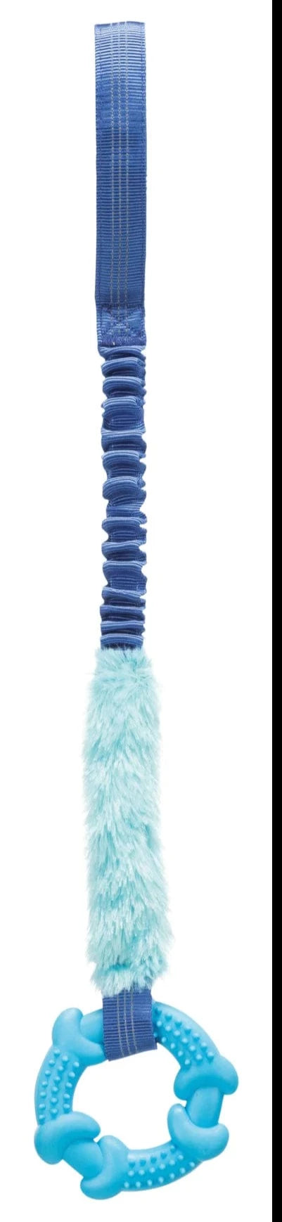 Trixie Bungee Tugger With Ring Toy For Dogs 10/56cm Assorted