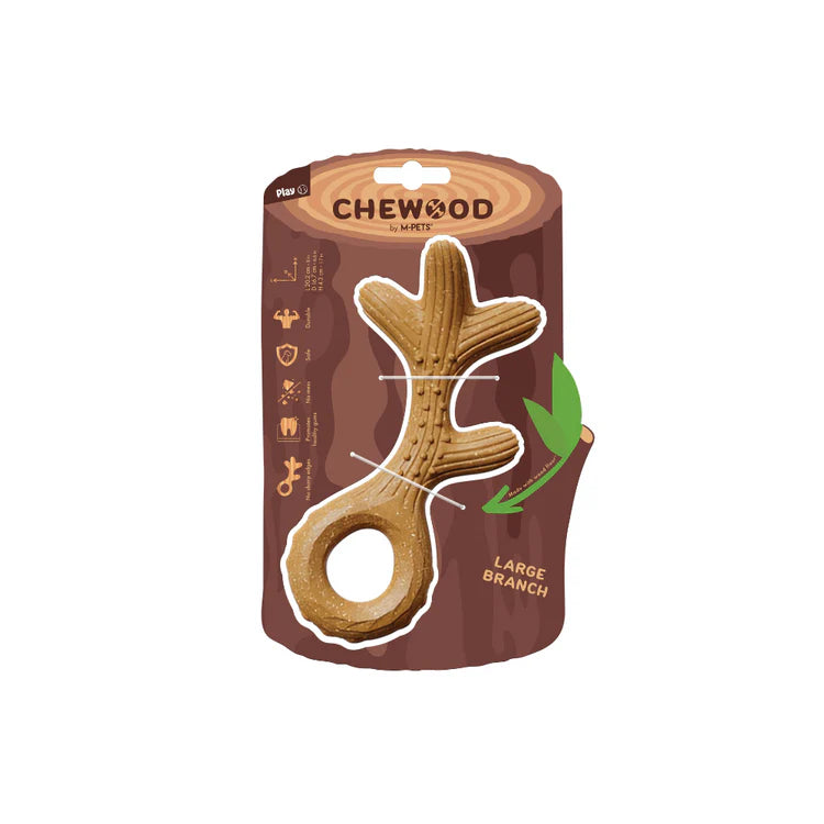 M-PETS Chewood Branch Dog Toy Large 20.2cm x 16.7cm x 4.3cm