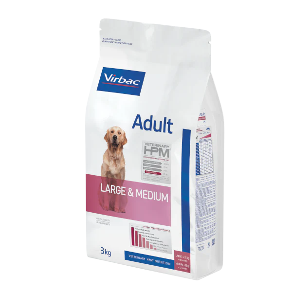 Virbac Veterinary HPM Large & Medium Breeds Adult Dog Dry Food 3kg