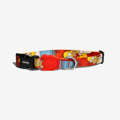 Zee dog Homer Simpson Adjustable Dog Collar Small