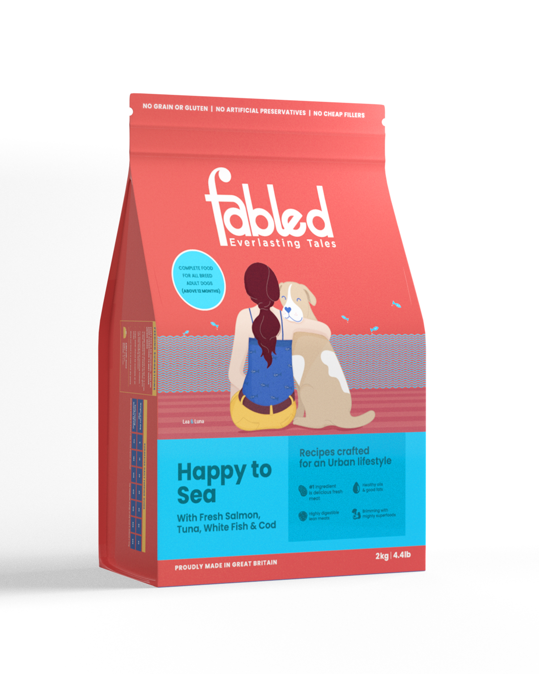 Fabled Happy To Sea - Adult Fish Recipe Dog Food