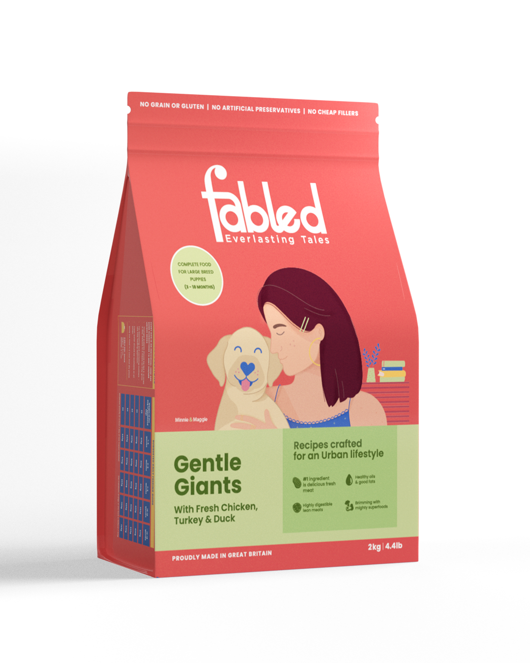 Fabled Gentle Giants - Puppy Large Breed Recipe Dog Food