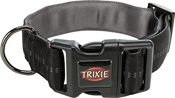 Trixie Softline Elegant Collar Extra Wide Black / Graphite