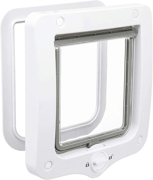 Trixie 4-Way Cat Flap 20x22cm (White)