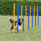 Trixie Agility Slalom Weave Poles Set of 12 For Dogs