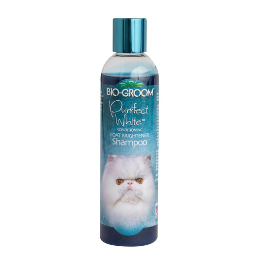 Bio-Groom-Purrfect-White-Conditioning-Coat-Brightener-Shampoo-Front