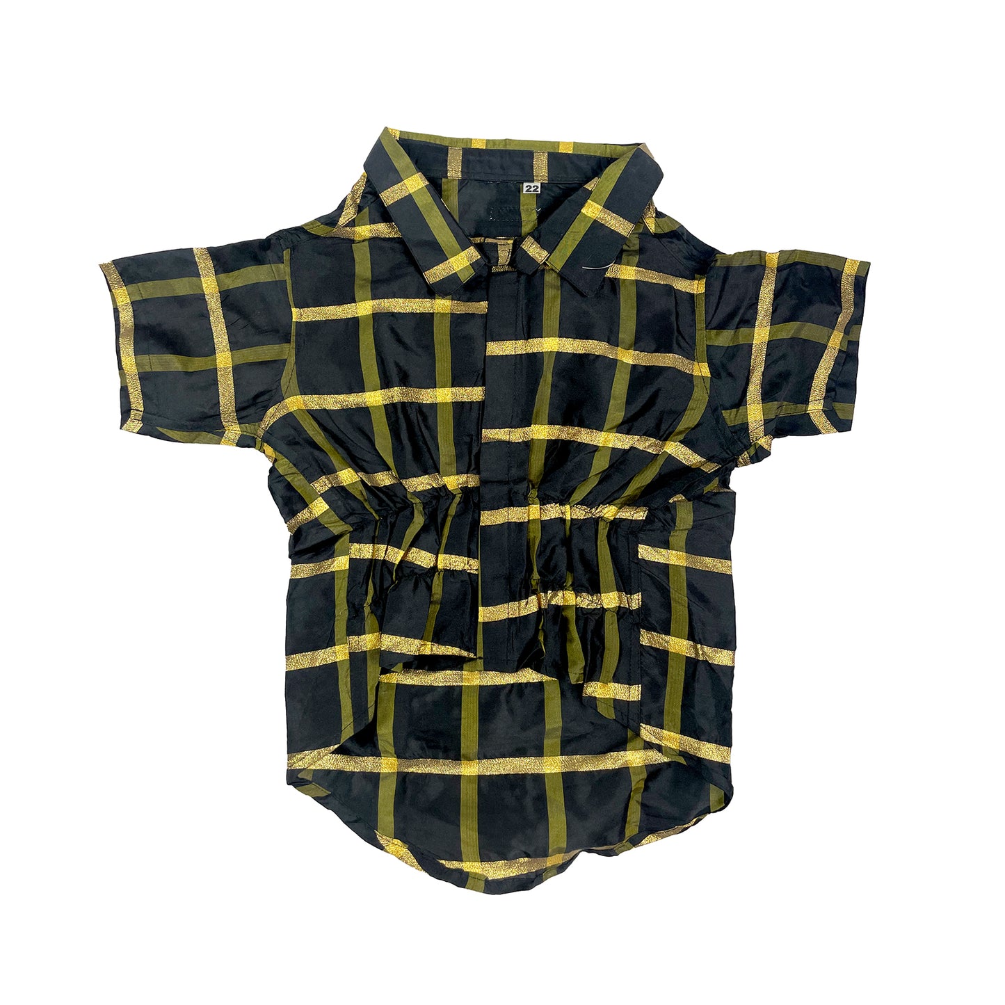 Tails Nation Festive Shirts Black & Golden Your Furry Friend | Attractive and Stylish