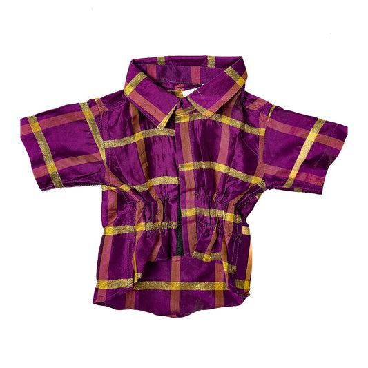 Tails Nation Festive Shirts Dark Purple For Your Furry Friend