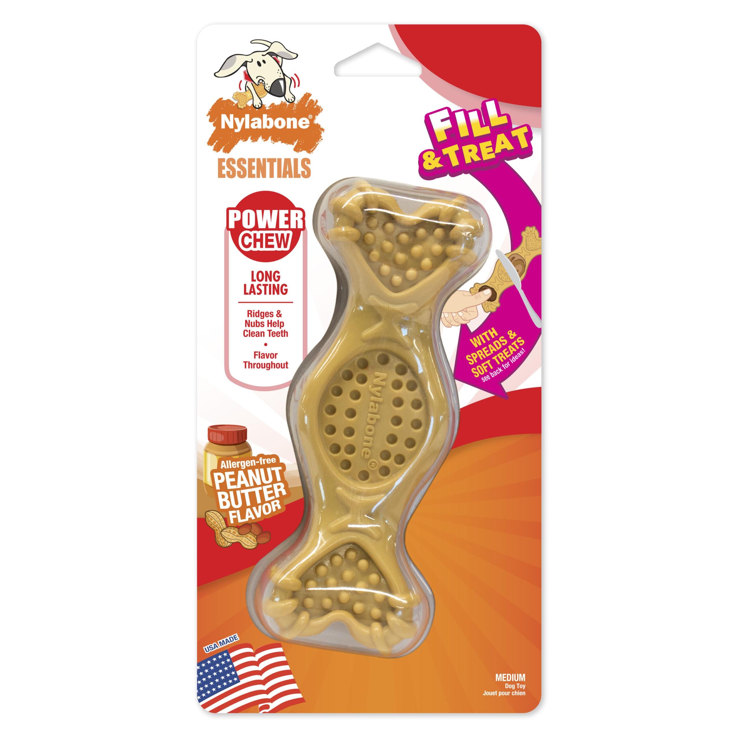 Nylabone power best sale chew peanut butter