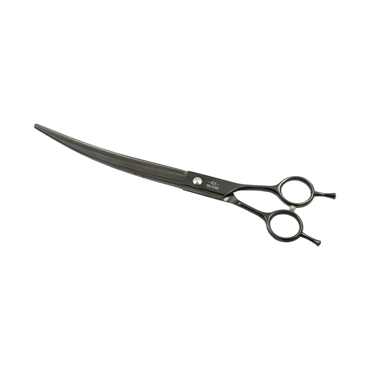 Kiss Grooming Swan Curved Scissors Size 8.5 For Pets