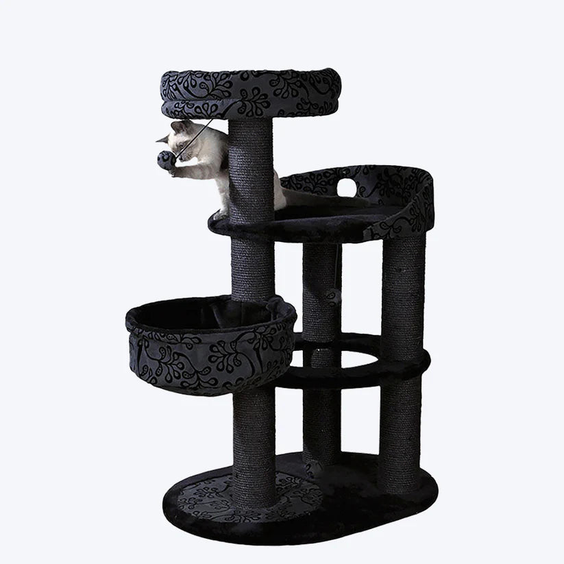 Trixie Filippo Scratching Post For Cats - Black/Anthracite