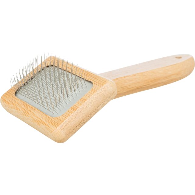 Trixie Soft Brush Bamboo / metal For Dogs 12 X 15 cm
