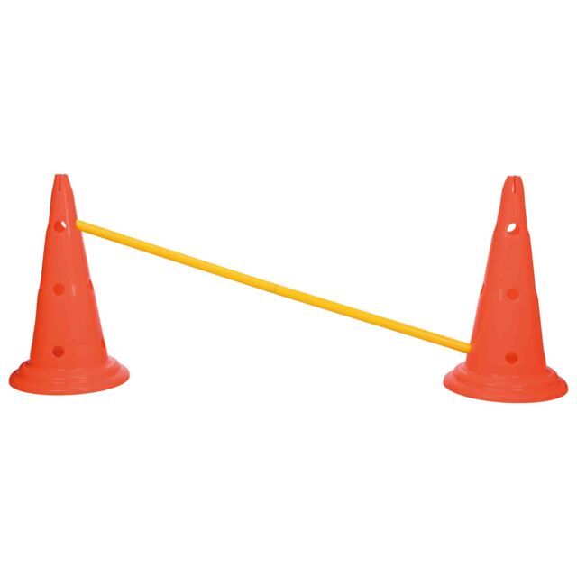 Trixie Dog Agility Obstacles (Pylon & Poles) Set  78cm/30x23cm