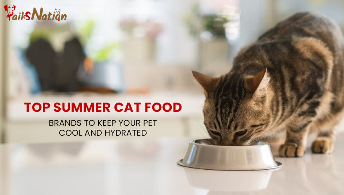 Keep Your Cat Cool and Hydrated: Best Summer Cat Food Brands at Tails Nation